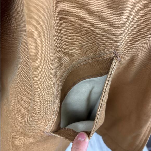 Carhartt vintage 1995 mens 54 Tall blanket lined detroit duck jacket 6BJL coat - Picture 4 of 8